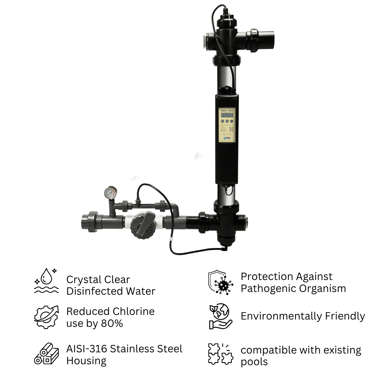 Fénix UV-Ozone Disinfection System - Key Features
